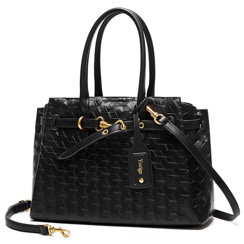 Purse and Handbag for Women Satchel Crossbody Shoulder Bag PU Leather Ladies Top Handle Tote Handbag with Adjustable Strap