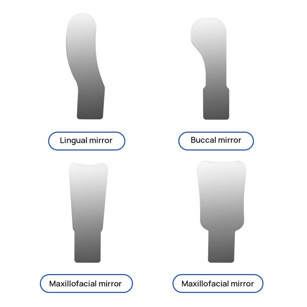 Espejo Fotográfico Antiniebla Dental para Dentistas, Vidrio Reflector Oclusal