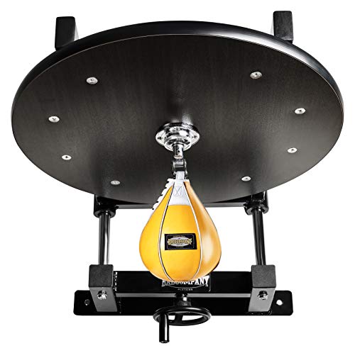 Deluxe – Plataforma Incluye Deriva Rodamiento Negro y Piel Pera Medium Amarillo/Box o para la Pared Montaje BCA de BCA-38