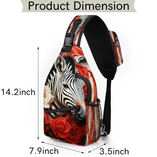 Bolso tipo bandolera unisex para viaje y senderismo miniatura 2
