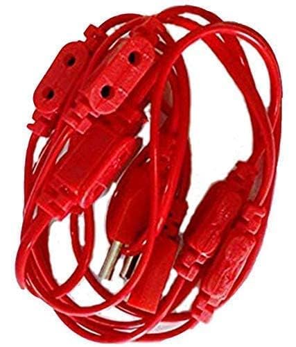 New Quality Decorative Lighting Multi Female Plug Jointer/Connector Ladi Jointer for Decorative Lights for (7+1) - Set of 2 2