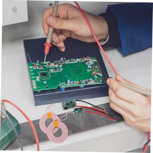 Módulo de carga inalámbrico TOPPERFUN contra cables rotos, transmisor y receptor 5V 2A en pack 3