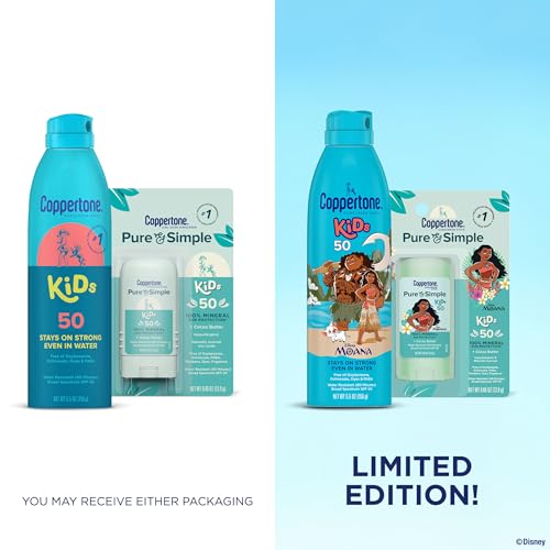 Image of Coppertone Kids Sunscreen Set, Variety Pack, 2 Items