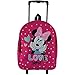 Sac à dos à roulettes maternelle 31 cm Disney Minnie Rose Bagtrotter