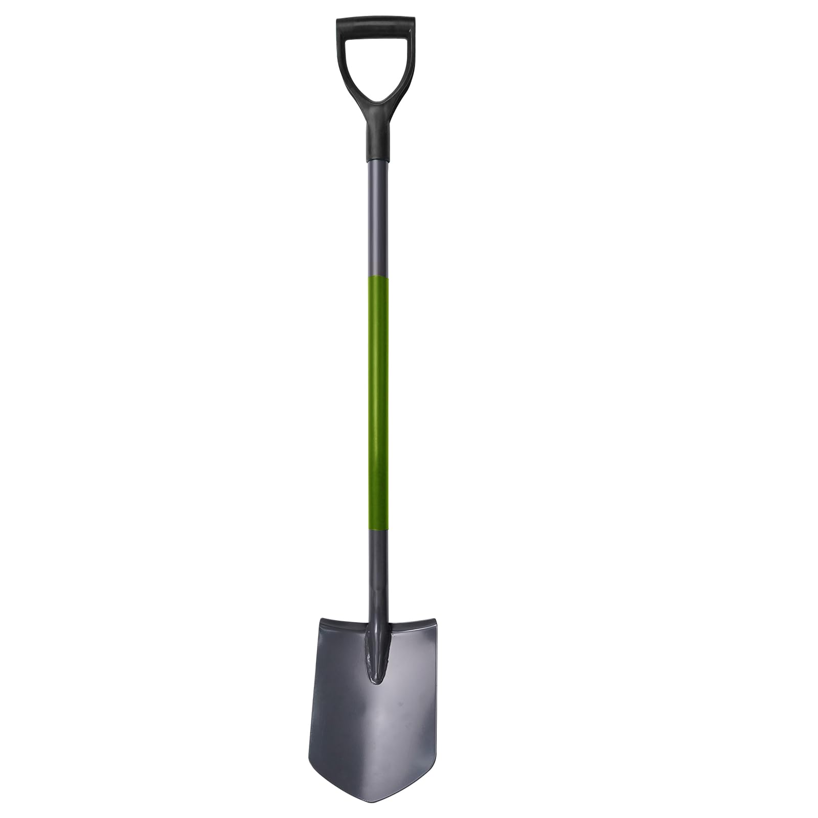 HYCHIKA Pala da Giardino Picco, Vanga da Giardinaggi, Pala da Scavo, Acciaio Temprato di Alta Qualità, Manico Ergonomico Impugnatura a D, per Piante, Agricola, Diserbo, Spalatura Neve