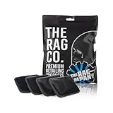 The Rag Company - Interior Scrubber - Soft Microfiber Pad Safe for All Automotive Interior Surfaces; Deep Cleaning with Scratchless and Streak-Free Finish - 4 Pk