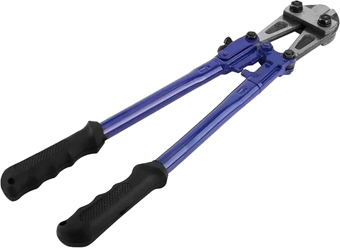 Dunnet Tools Bolt Cutters Heavy Duty 14" | High Leverage Steel Bolt Cutter for Padlock, Chain, Cable, Rebar, Wire, Metal Rod | Hardened Carbon Steel Blades | Industrial Strength Croppers Tool