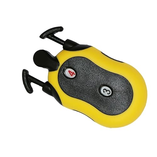 VANZACK 1pc Score Counter Scoreboard Scoring Board Clickers Score Pads Pitch Wire Labels Game Disc Golf Scorer Two Flip Cable Labels Clicker Counter Score Keeper Score Indicator