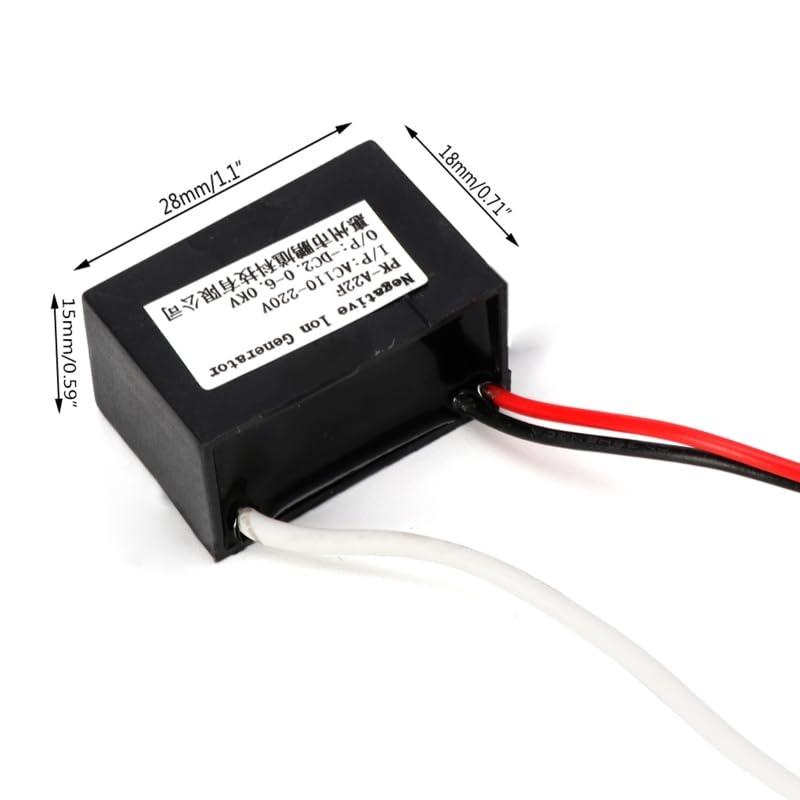 Purificador de aire ionizador aniónico portátil para auto y hogar miniatura 6