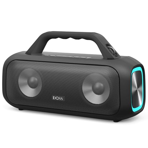 Amazon | DOSS Extreme Boom S Bluetoothスピーカー 光る ポータブル