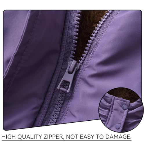 Unisex Boy Puffer Jacket Kids Waterproof Outwear Girl Fleece Coat Winter Clothes4