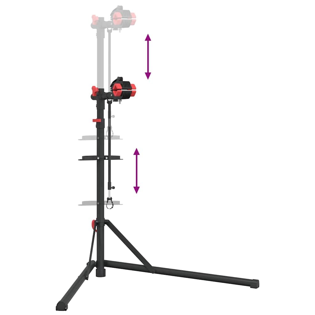 vidaXL Stojak do naprawy rowerów, składany, regulowany, 92-152 cm