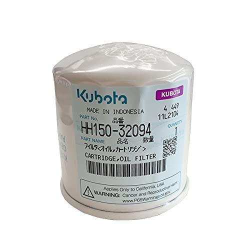 クボタ純正 トラクター用 エンジンオイルフィルター HH150-32094(15241-32094) / Bトラ用 ※商品説明で適合型式をご確認ください