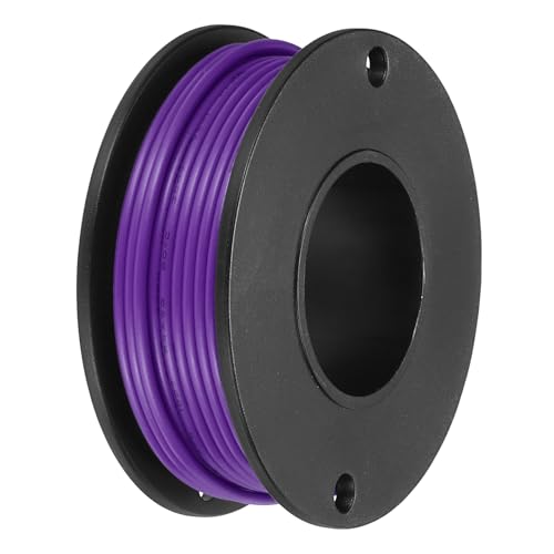 Câble cuivre étamé UL1007 anti-oxydation 24 AWG souple violet MECCANIXITY pour soudure facile