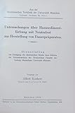  Untersuchungen über Harnsedimentfärbung mit Neutralrot zur Herstellung von Dauerpräparaten.