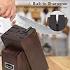 Kitchen-Knife-Set-Authentic-Damascus-Steel-Ultra-Sharp-Ergonomic-Non-slip-Wood-Handle-Chef-Knife-Block-Set-with-Built-in-SharpenerLuxury-Gift-for-HolidaySilver-12PCS Kuisine Kitchen Knife Set,Damascus Steel Ultra Sharp, Ergonomic Non-slip Wood Handle, Chef Knife Block Set with Built-in Sharpener,Luxury Gift for Holiday(Silver, 12PCS)