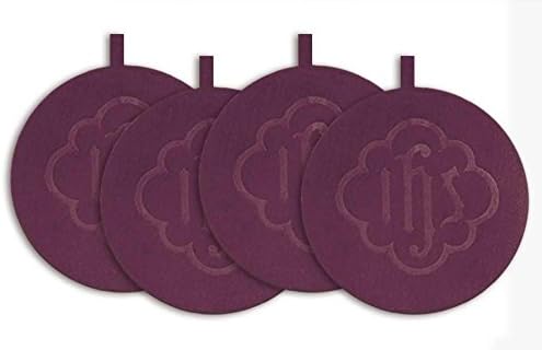 Artistic Manufacturing 102572 Offering Plate - Replacement Pad With IHS44; Maroon