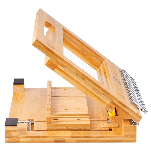 Vevor SOAP CUTTER 1-12 BARS Soap Cutter For Soap Making, Cut 1-12 Bars(1 Inch), Bamboo Soap Slicer With Steel Wire thumb #9