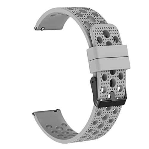 Correa de silicona compatible con TOZO S3, sport strap con hebilla metálica miniatura 5