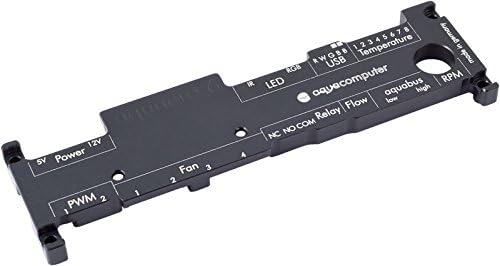 Aqua Computer Passivkühler für aquaero 6 - Schwarz