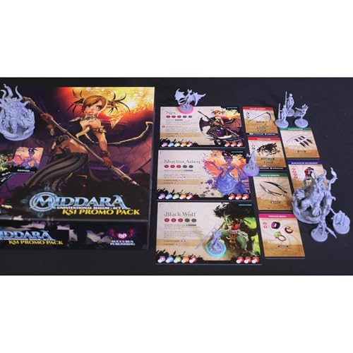 Pack Promocional KSI para Middara - Expansión Compatible con Middara Unintentional Malum: Acto 1, Juego de Mesa Cooperativo de Fantasía para Amigos y Familia (1-4 Jugadores) miniatura 5