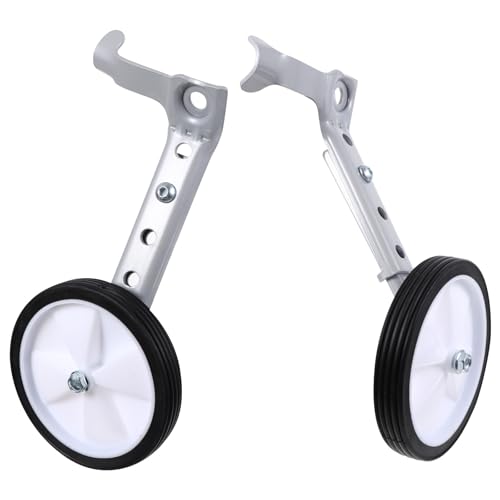 Ruedas de entrenamiento para bicicleta 16/24 pulgadas, ruedas estabilizadoras auxiliares en par, soporte trasero ajustable para bicicleta para niños miniatura 1
