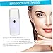 HEATSHAKING 1PC Face Spray Device USB Rechargeable Handheld Humidifier for Deep Skin Hydration Portable Facial Mist Sprayer for Women and Compact Design for Moisturizing The Go
