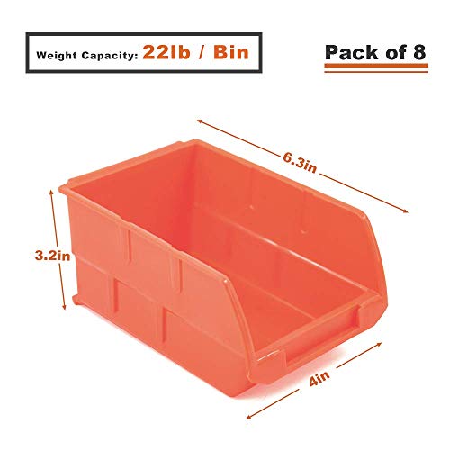 Wallmaster 8-Bin Storage Bins Garage Rack System & Bike Rack For Garage 2-Pack Bike Hooks Bike Hanger Wall Mount #TOP7