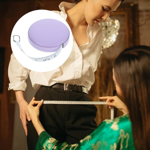 Cinta métrica flexible retráctil VILLCASE para costura miniatura 2