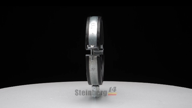 1 stuk slangklem 100 mm met EPDM dempingsrubber - afdichting voor ventilatiebuis van Steinberg14