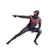 MODRYER PS5 Spiderman Miles Morales Cosplay Costume de Mascarade de Halloween Collants Enfants scène Performance Outfit Jeu Anime Fans Jumpsuit,PS4-Kids/S 100~110cm