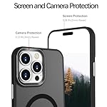 Compatible with 14 Pro Max Cases,Phone Cases 14 Pro Max,Black, Black(Bulit in MagSafe) - Image 5