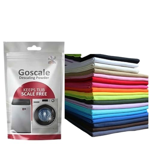 Image of WIXOM LG Descale Compatiable For LG Washing Machine Front Load and Top Load, Cleaning Powder, Descaling Powder, Drum Cleaner 100 Gram (6, (PACK OF 6))