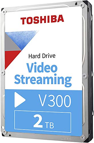Image of Toshiba HDWU120UZSVA 2TB V300 3.5 inch Video Streaming Hard Drive