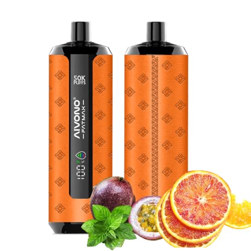 【大容量50000回吸引可能】使い捨て電子タバコ 肺に直達 vape ベイプ バッテリー&リキッド残量表示 800mah Type-C充電可能本体 煙量調節可能 LEDディスプレイ搭載 爆煙スターターキット 持ち運び 水蒸気タバコ 禁煙 ニコチン タール無