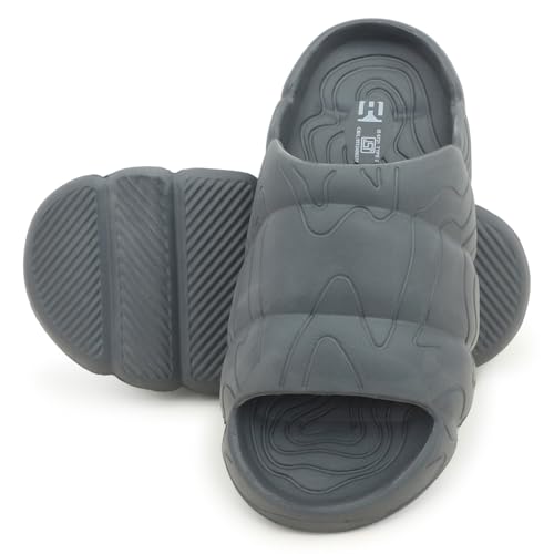 Image of Hygear Men's Radius EVA Slides | Ultra Soft Cushion | Lightweight | Waterproof | Stylish |Anti-Skid | Comfortable Everyday Slides for Men