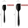 2 Stück Silikon Spatel - Hitzebeständige Teigschaber Für Backen & Kochen