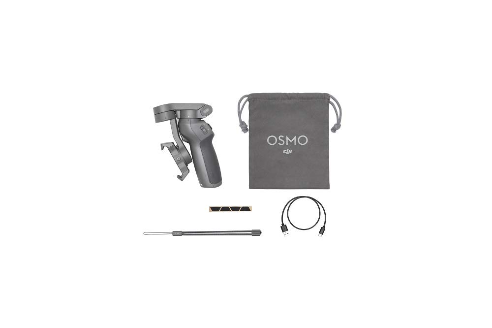 DJI Osmo Mobile 3 - Foldable Mobile Gimbal, 3-Axis Gimbal, Dynamic Design, Foldable Fun, Portable and Light, Standby Mode, Sport Mode, Story Mode, Gesture Control, Quick Roll