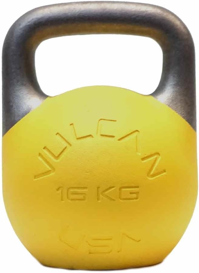 Vulcan Competition Kettlebell – Ergonomic Steel Design with 35mm Wide Grip Handle | Ideal for Strength Training and Workouts | Suitable for All Hand Sizes - Image 7