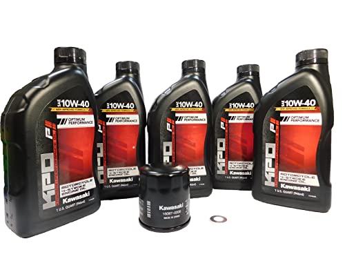 Kawasaki Vulcan 2000 VN2000 Classic Limited OEM Oil Change Kit KAW08