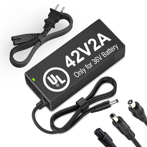 48V Lithium Battery Charger – UL Certified 54.6V 2A Fast Charger for Electric Bike, with Auto Shutoff, Intelligent Temperature Control & Fire-Resistant Case