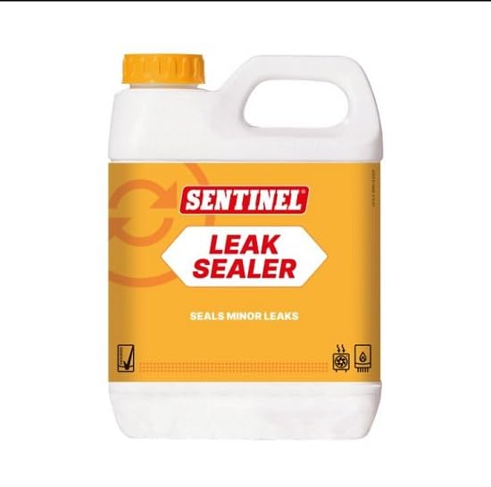 Sentinel Leak Sealer 1L, Seals All Minor leaks and Weeping Joints in Heating Systems, Suitable for All Metals Including Aluminium, Will not Cause blockages in The Heating System