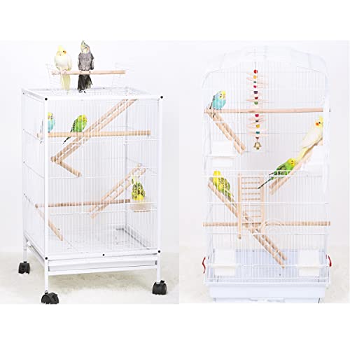 Gxxmei 4Pcs Bird Toys Wooden Ladder thumb #3