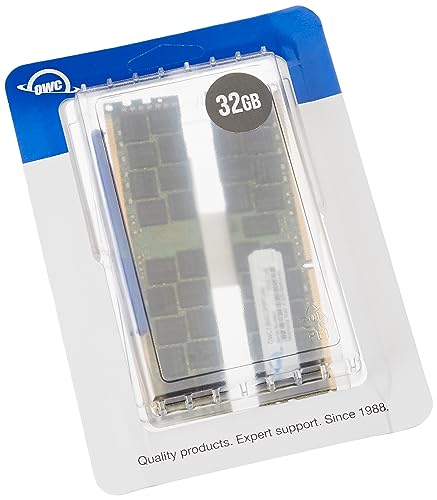 Owc Kit Di Aggiornamento Memoria Sdram ECC-R PC3-14900 DDR3 Da 32 Gb (2X 16 Gb) 1866 Mhz, Registrazione Ecc, (OWC1866D3R9M32), Per Mac Pro 2013 - 2