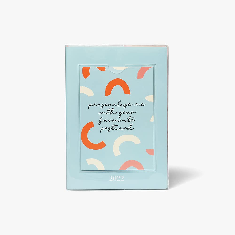 Paperchase Cartolina in vinile A5 WTV Dairy 2022, agenda giornaliera
