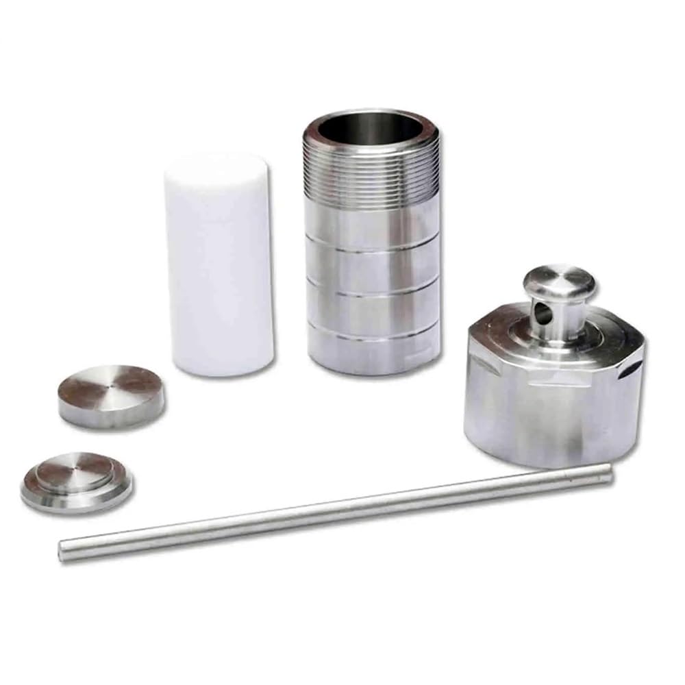 Reactor de autoclave de síntesis hidrotermal revestido de PTFE de 5 ml, 10 ml, 15 ml y 25 ml con funda interior revestida(25ml)
