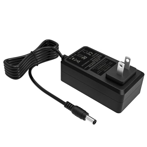 12V Foot Massager Charger Compatible with Nekteck RENPHO Breo Snailax Medcursor Etekcity MOUNTRAX Shiatsu Neck and Back Massager Machine AC Power Supply