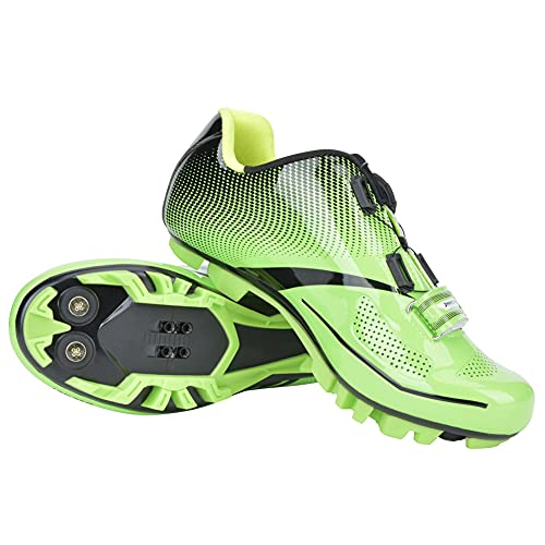 Zapatos de ciclismo unisex transpirables con bloqueo y suela antideslizante para montaña y carretera
