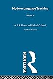  Early Years of Reform (Modern Language Teaching)