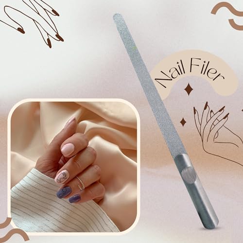 Midazzle Stainless Steel Nail Filer (Silver) - Image 7